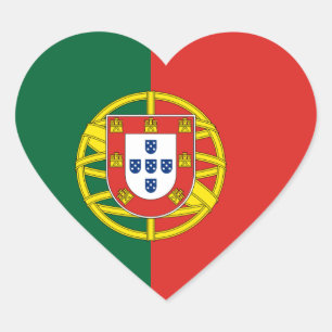 Sticker Cœur le Portugal