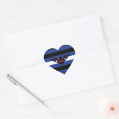 STICKER CŒUR LEATHER EAGLE FIE (Enveloppe)