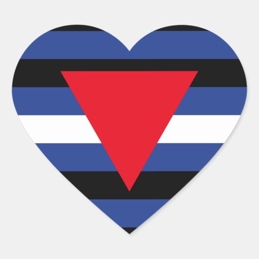 STICKER CŒUR LEATHER QUEER FIE (Devant)