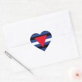 STICKER CŒUR LEATHER QUEER FIE (Enveloppe)
