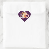 Sticker Cœur Leo zodiac (Sac)