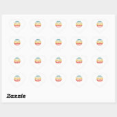 Sticker Cœur Les Cookies (Feuille)