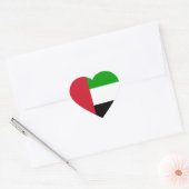 Sticker Cœur les Emirats Arabes Unis (Enveloppe)