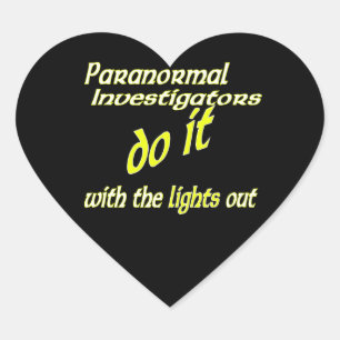 Sticker Cœur Les Enquêteurs Paranormal Le Font