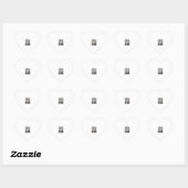 Sticker Cœur Les goules veulent juste s'amuser conception vecto (Feuille)