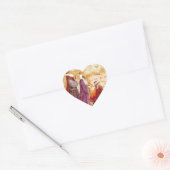 Sticker Cœur Les Trois Rois (Enveloppe)