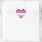 Sticker Cœur Lesbienne (Sac)