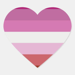 Sticker Cœur Lesbienne