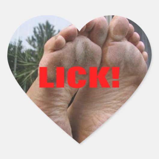 STICKER CŒUR LICK ! (Devant)