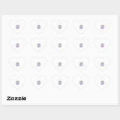 Sticker Cœur Licorne Magical Little Squad Conception Graphique (Feuille)
