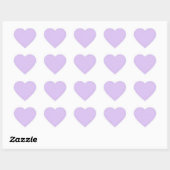 Sticker Coeur Lilac Blossom (Feuille)