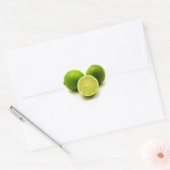 Sticker Cœur Lime perse (Enveloppe)