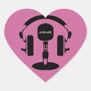 Sticker Cœur Logo ASMR