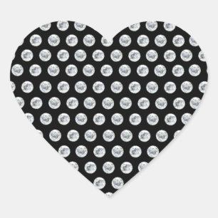 Sticker Cœur Love-Diamonds noir bg