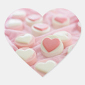 Sticker Cœur lovely pink  (Devant)