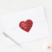 Sticker Cœur Lover (Enveloppe)