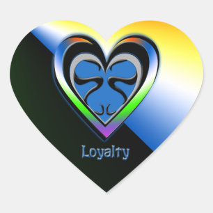 Sticker Cœur Loyauté