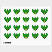 Sticker Cœur lutin (Feuille)