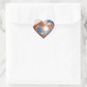 Sticker Cœur Mains d'amour (Sac)