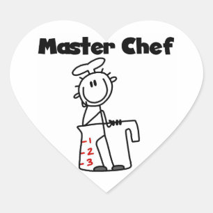 Sticker Cœur Maître Chef