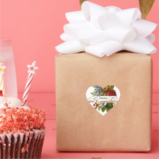 Sticker Cœur maman mon univers