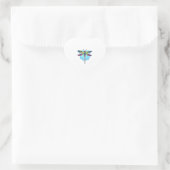 Sticker Cœur Mandala (Sac)