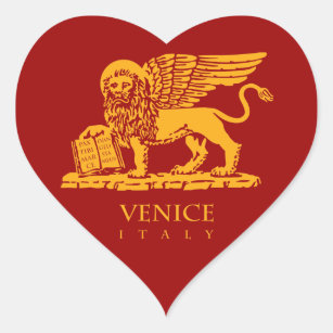 Sticker Cœur Manteau de Venise des bras