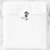 Sticker Cœur Mariage Rude Éveil (Sac)
