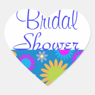 Sticker Cœur Mariée