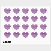 Sticker Coeur Marimbaholic (Feuille)