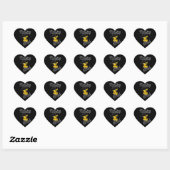 Sticker Cœur Marque à nouer #4 (Feuille)
