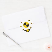 Sticker Cœur Marques de test d'écrasement (Enveloppe)