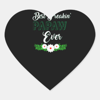 Sticker Cœur Meilleur cadeau Freakin Papa Day