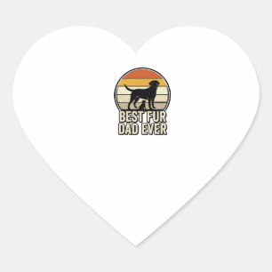Sticker Cœur Meilleur papa furieux jamais conception de chemise