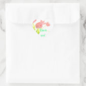 STICKER CŒUR MERCI (Sac)