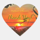 Sticker Cœur Merci El Rio Pitillal 2009 (Devant)