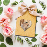 Sticker Cœur Merci photo mariage<br><div class="desc">Votre photo et les mots Merci! en lettres blanches chic,  ces petits autocollants en forme de coeur sont amusants à utiliser comme scellés d'enveloppe,  sur les faveurs de fête,  et plus encore. CORRESPONDANCE d'objets dans notre collection.</div>