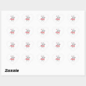 Sticker Cœur Mignon (Feuille)