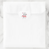 Sticker Cœur Mignon (Sac)
