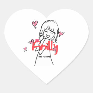 Sticker Cœur Mignon