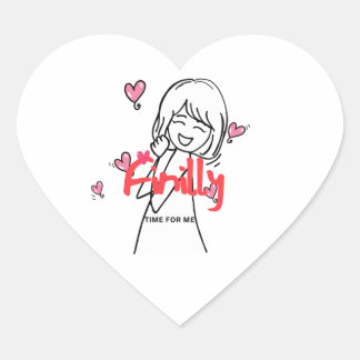 Sticker Cœur Mignon