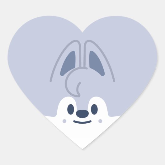 Sticker Cœur MINI SKZOO - Wolf Chan (Devant)