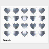 Sticker Cœur Mod Retro Blue Abstrait Scarab Motif (Feuille)