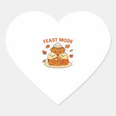 Sticker Cœur Mode Fête - Cute Confort d'automne Boxy T (Devant)