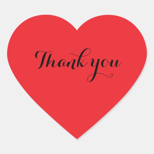 Sticker Cœur Modèle d'autocollant (Devant)