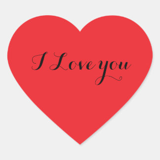 Sticker Cœur Modèle d'autocollant