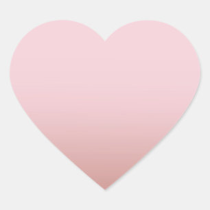 Sticker Cœur Modèle Gold Blank Rose tendance Ajouter votre text