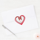 Sticker Cœur Modern Trendy Elegant Best Popular Love (Enveloppe)