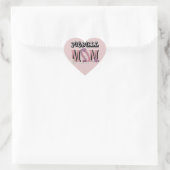 Sticker Cœur MOM Pitbull (Sac)