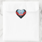 Sticker Cœur Mon coeur Jésus (Sac)